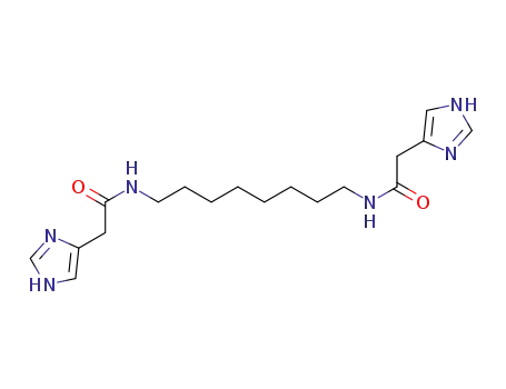 N-(8-(2-(1H-imidazol-4-yl)acetamido)octyl)-2-(1H-imidazol-5-yl)acetamide