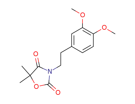 3-<2-(3,4-dimethoxyphenyl)ethyl>-5,5-dimethyloxazolidine-2,4-dione