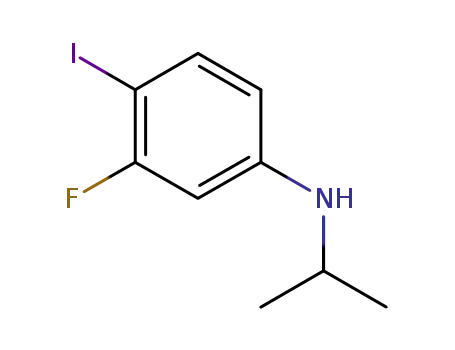 3-fluoro-4-iodo-N-isopropylaniline
