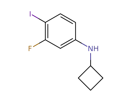 N-cyclobutyl-3-fluoro-4-iodoaniline