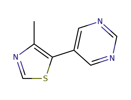 4-methyl-5-(pyrimidin-5-yl)thiazole