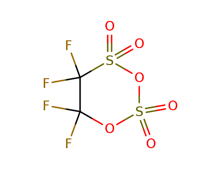 1,3,2,4-Dioxadithiane, 5,5,6,6-tetrafluoro-, 2,2,4,4-tetraoxide