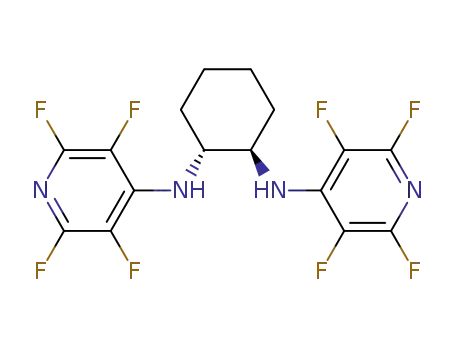 (R,R)-N,N’’-bis(2,3,5,6-tetrafluoropyridin-4-yl)cyclohexane-1,2-diamine