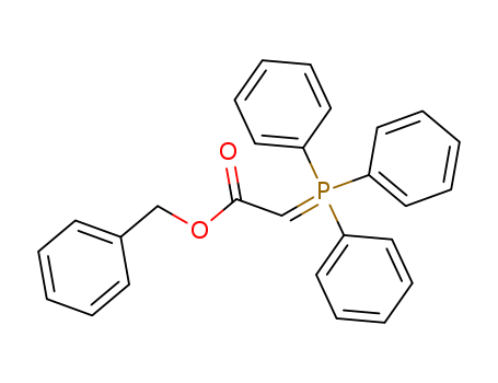 15097-38-8,Benzyl (triphenylphosphoranylidene)acetate,Aceticacid, (triphenylphosphoranylidene)-, benzyl ester (8CI); Acetic acid,(triphenylphosphoranylidene)-, phenylmethyl ester (9CI);(Benzyloxycarbonylmethylene)triphenylphosphorane;(Carbobenzoxymethylene)triphenylphosphorane; (Triphenylphosphoranylidene)aceticacid benzyl ester; Benzyl (triphenylphosphoranylidene)acetate; Benzyl(triphenylphosphylidene)acetate; Benzyl 2-(triphenylphosphoranylidene)acetate