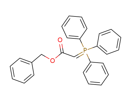 Molecular Structure of 15097-38-8 (Benzyl (triphenylphosphoranylidene)acetate)