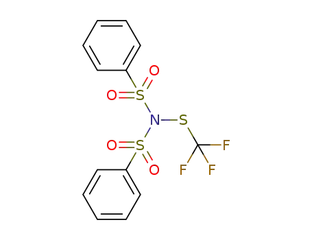 N-(benzenesulfonyl)-N-[(trifluoromethyl)sulfanyl]benzenesulfonamide
