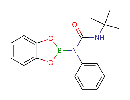N-(1,3,2-dioxaboryl-2-yl)N-phenyl-N'-t-butylurea
