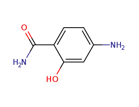 Molecular Structure of 5985-89-7 (BenzaMide, 4-aMino-2-hydroxy-)