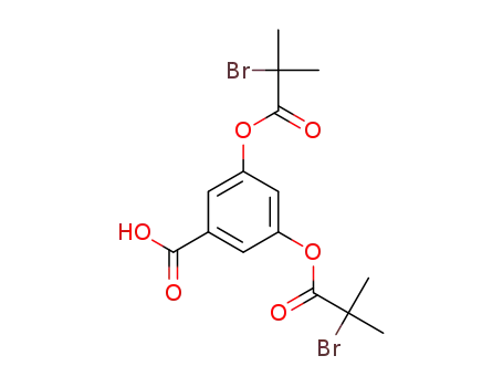 3,5-bis(2-bromo-2-methylpropanoyloxy) benzoic acid