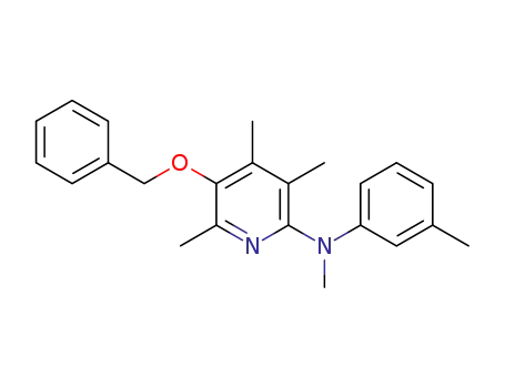 5-(benzyloxy)-N,3,4,6-tetramethyl-N-m-tolylpyridin-2-amine
