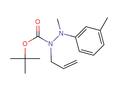 tert-butyl 1-allyl-2-methyl-2-(m-tolyl)hydrazinecarboxylate