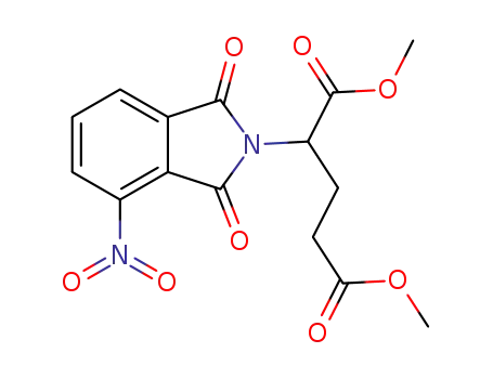 2-(1,3-dihydro-4-nitro-1,3-dioxo-2H-isoindol-2-yl)-glutaric acid dimethyl ester