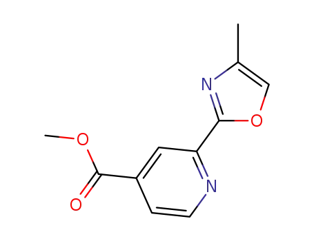methyl 2-(4-methyloxazol-2-yl)isonicotinate