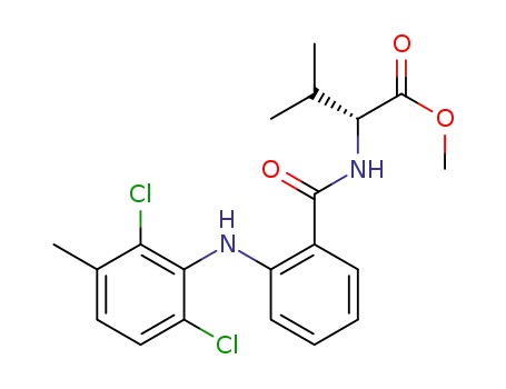 (R)-methyl 2-[2-(2,6-dichloro-3-methylphenylamino)benzamido]-3-methylbutanoate