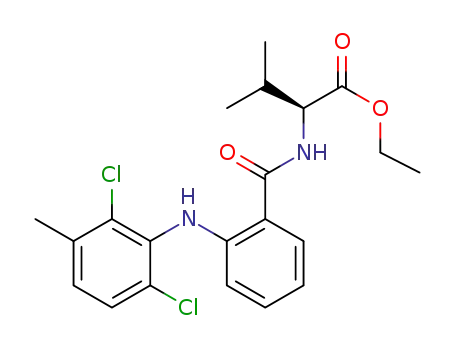 (S)-ethyl 2-[2-(2,6-dichloro-3-methylphenylamino)benzamido]-3-methylbutanoate