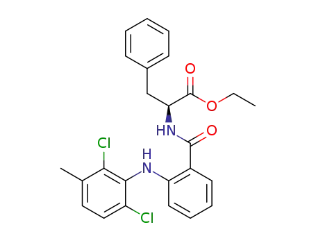 (S)-ethyl 2-[2-(2,6-dichloro-3-methylphenylamino)benzamido]-3-phenyl propanoate