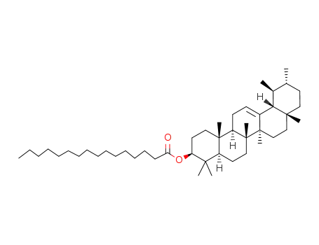 Molecular Structure of 22255-10-3 (alpha-Amyrin palmitate)