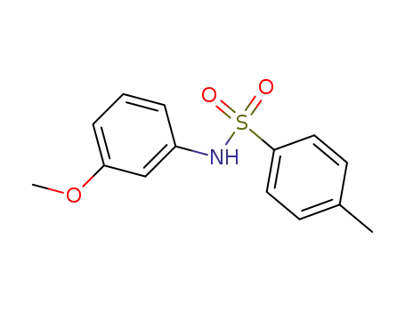 Molecular Structure of 58750-87-1 (N-(3-methoxyphenyl)-4-methylbenzenesulfonamide)