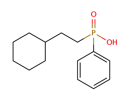 (2-cyclohexylethyl)(phenyl)phosphinic acid