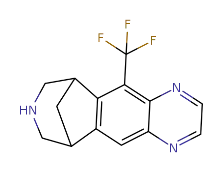 5-trifluoromethyl-6,7,8,9-tetrahydro-6,10-methano-6H-pyrazino[2,3-H][3]benzazepine