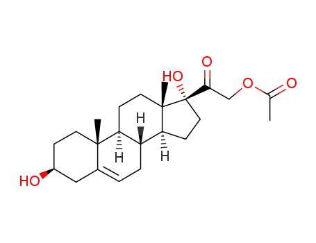 3-beta,17-alpha,21-Trihydroxypregn-5-en-20-one 21-acetate