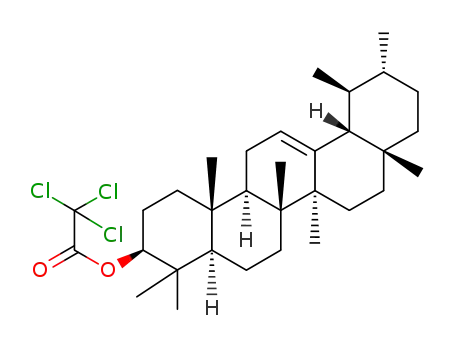 O-trichloroacetyl-α-amyrin