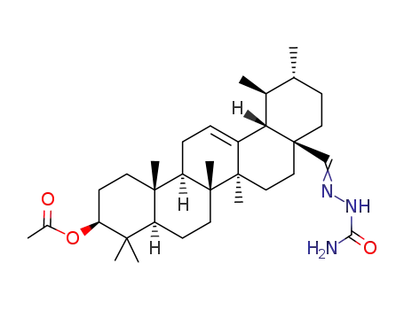 3β-acetoxy-ursen-(12)-al-(28)-semicarbazone