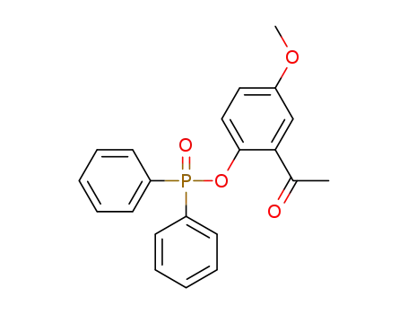 O-2-acetyl-4-methoxyphenyl diphenylphosphinate