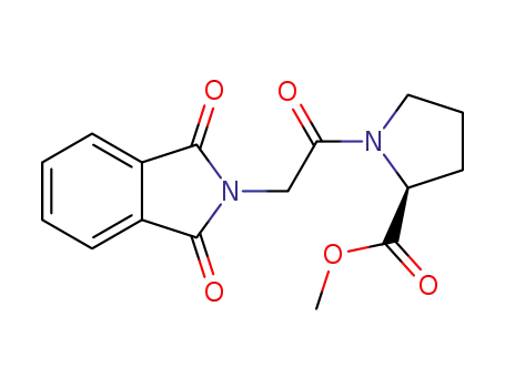 1-[2-(1,3-dihydro-1,3-dioxo-2H-isoindol-2-yl)acetyl]-L-proline methyl ester