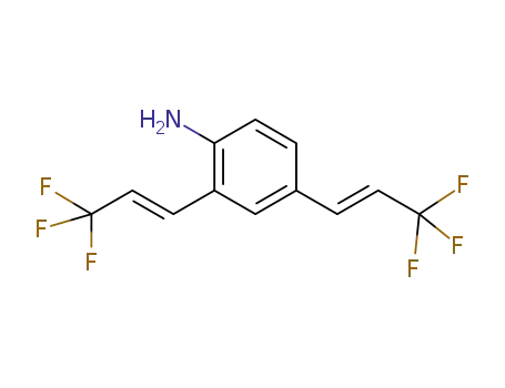 2,4-bis[(E)-3,3,3-trifluoroprop-1-enyl]aniline