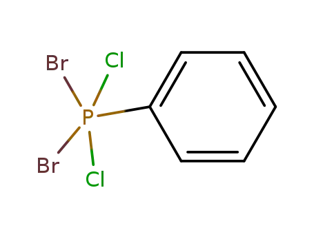 dibromo-dichloro-phenyl-phosphorane