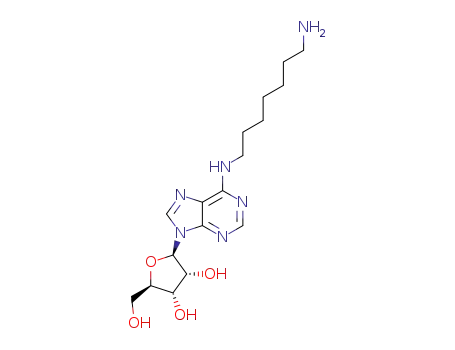 (2R,3R,4S,5R)-2-(6-((7-aminoheptyl)amino)-9H-purin-9-yl)-5-(hydroxymethyl)tetrahydrofuran-3,4-diol