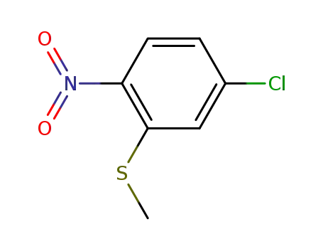 4-chloro-2-(methylthio)-1-nitrobenzene