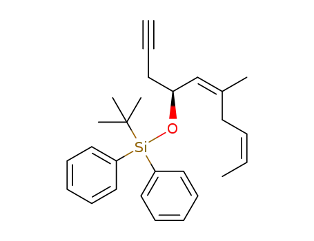 tert-butyl (((S,5Z,8Z)-6-methyldeca-5,8-dien-1-yn-4-yl)oxy)-diphenylsilane