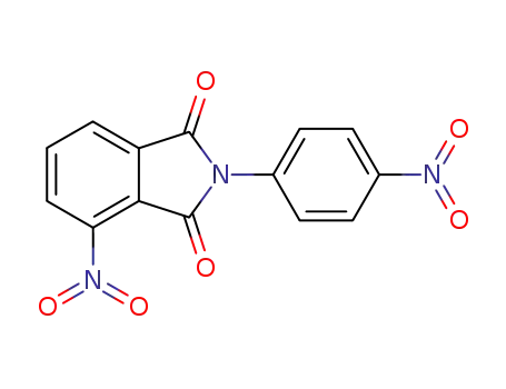 Molecular Structure of 53555-13-8 (4-nitro-2-(4-nitrophenyl)-1H-isoindole-1,3(2H)-dione)