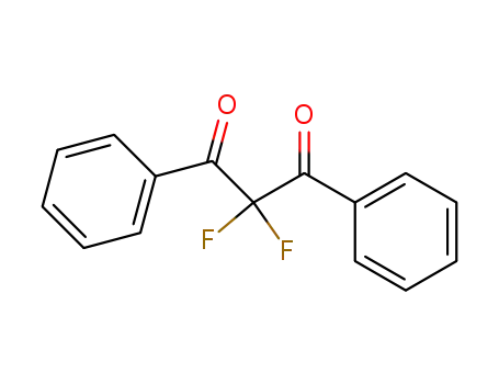 Molecular Structure of 365-00-4 (2,2-DIFLUORO-1,3-DIPHENYL-PROPANE-1,3-DIONE)