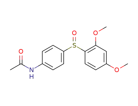 N-(4-((2,4-dimethoxyphenyl)sulfinyl)phenyl)acetamide