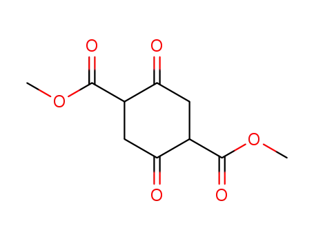 Molecular Structure of 6289-46-9 (2,5-dioxo-1,4-cyclohexanedicarboxylic acid dimethyl ester)