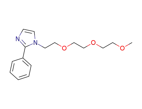 1-(2-(2-(2-methoxyethoxy)ethoxy)ethyl)-2-phenyl-1H-imidazole