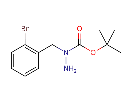tert-butyl 1-(2-bromobenzyl)hydrazine-1-carboxylate