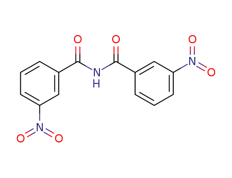 Molecular Structure of 58010-74-5 (Benzamide, 3-nitro-N-(3-nitrobenzoyl)-)