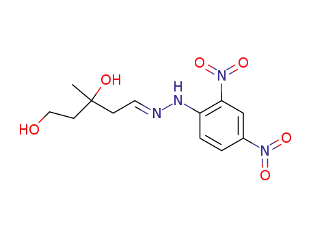 3,5-dihydroxy-3-methyl-valeraldehyde-(2,4-dinitro-phenylhydrazone)