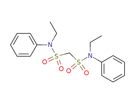 Molecular Structure of 77505-27-2 (N,N-diethyl-N,N-diphenyl-methanedisulfonamide)