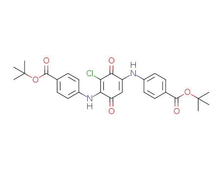 2,5-bis([4-(tert-butyl-benzoate)phenyl]amino)-3-chloro-1,4-benzoquinone