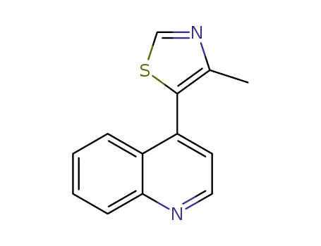 4-methyl-5-(quinolin-4-yl)thiazole