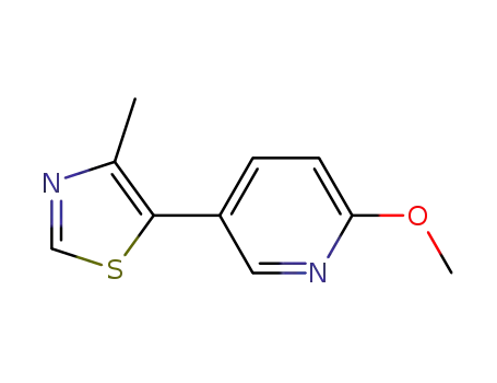 5-(6-methoxypyridin-3-yl)-4-methylthiazole