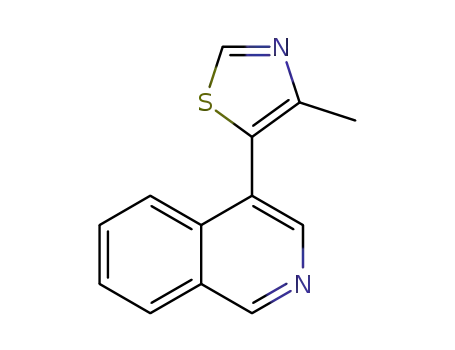 5-(isoquinolin-4-yl)-4-methylthiazole