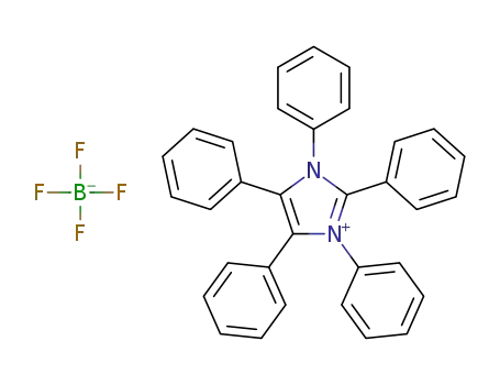 1,2,3,4,5-pentaphenyl-1H-imidazol-3-ium tetrafluoroborate