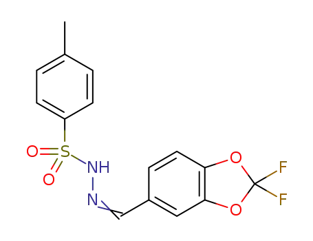 N'-((2,2-difluorobenzo[d][1,3]dioxol-5-yl)methylene)-4-methylbenzenesulfonohydrazide