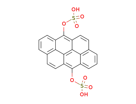 6,12-bis-sulfooxy-dibenzo[def,MnO]chrysene